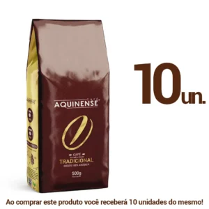 CAFÉ AQUINENSE 500G (10 UNIDADES ATACADO)