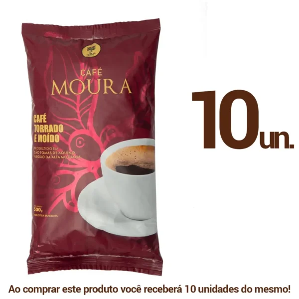 CAFÉ MOURA 500G (10 UNIDADES ATACADO)